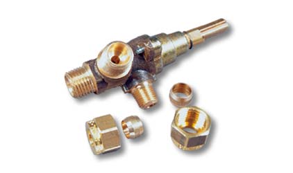 Gas oven tap - 2 way