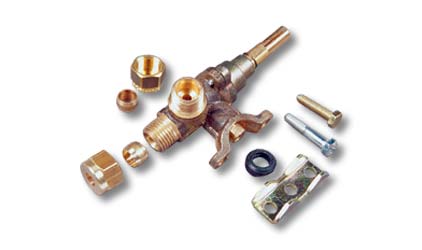 Gas oven tap - 2 way