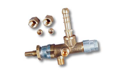 Gas tap without ignition
