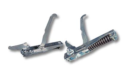 Gas oven hinge - one spring