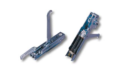Gas oven hinge - two springs