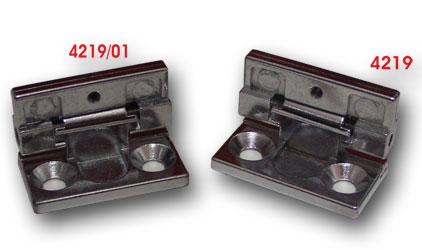 Gas oven hinges
