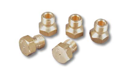Base wide thread gas governor - aperture 8 mm, d = 0.40