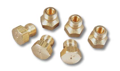 Base narrow thread gas governor - aperture 8 mm, d = 0.40