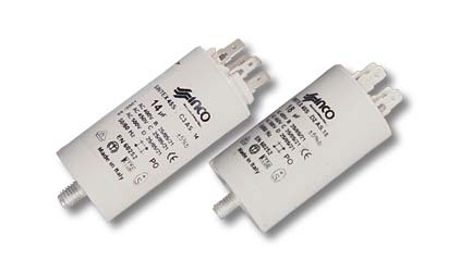 Oil capacitor (double faston and plastic stud) 2.5 µF