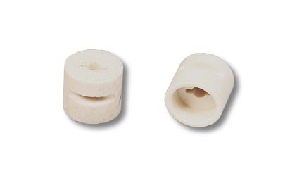 Round porcelain for glass 10mm