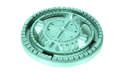 Flame Spreader Triple Burner