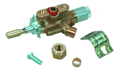 hobs gas valve with saftey
