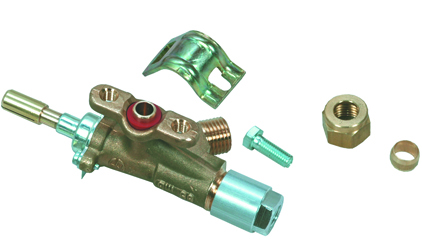 hobs gas valve with saftey