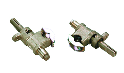 Gas tap governor aperture