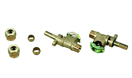 Gas tap governor aperture