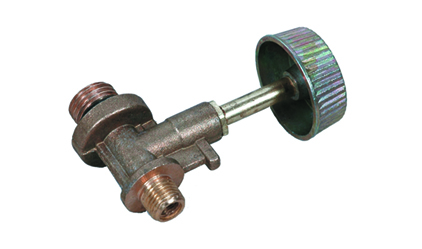 Gas tap with safety device