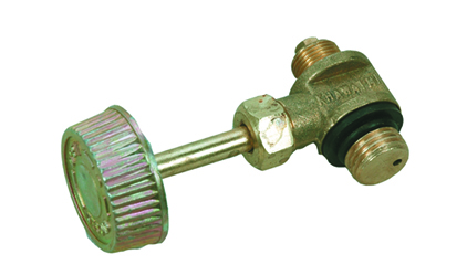 Gas tap with safety device