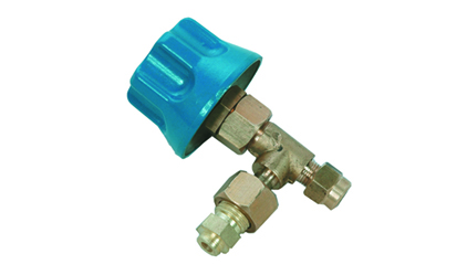 Gas tap with safety device
