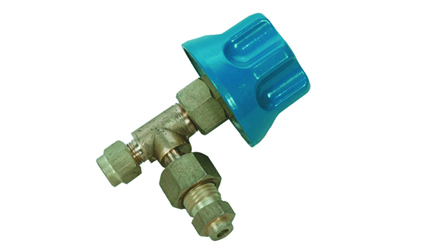 Gas tap with safety device