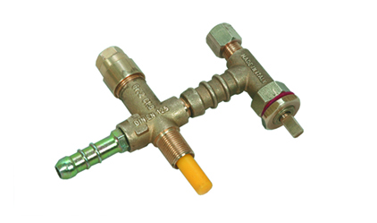 Gas tap - two ways