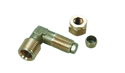 Gas oven elbow joint