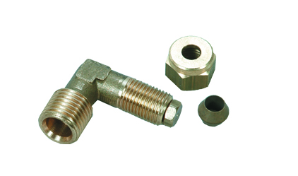 Gas oven elbow joint