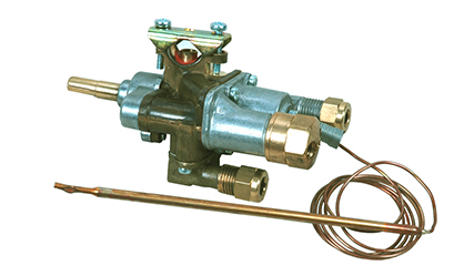 Thermostat gas sensor systems with two branches Sharar 1 / 4 mile Reverse