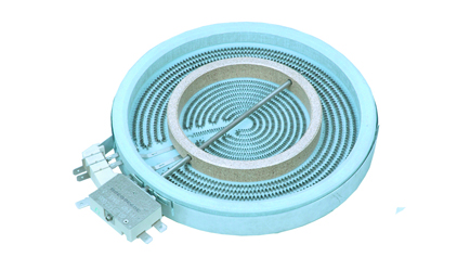 Hot plate 18 cm - 600+1700 watt