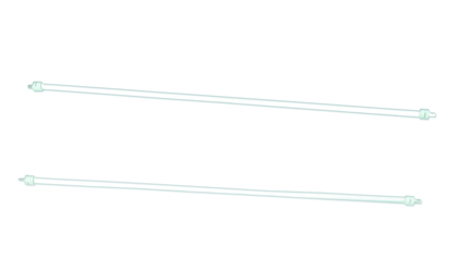 Full glass 60 cm - 800 w