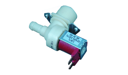 An electric 180 simple washing machine valve - 24 v