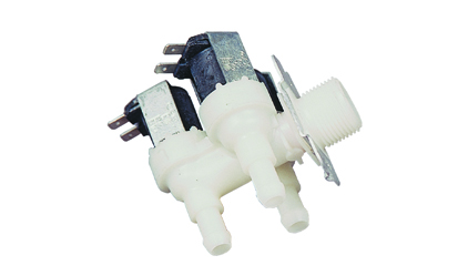 An electric 90 triple washing machine valve - 220 v