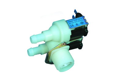 An electric 90 double washing machine valve - 220 v